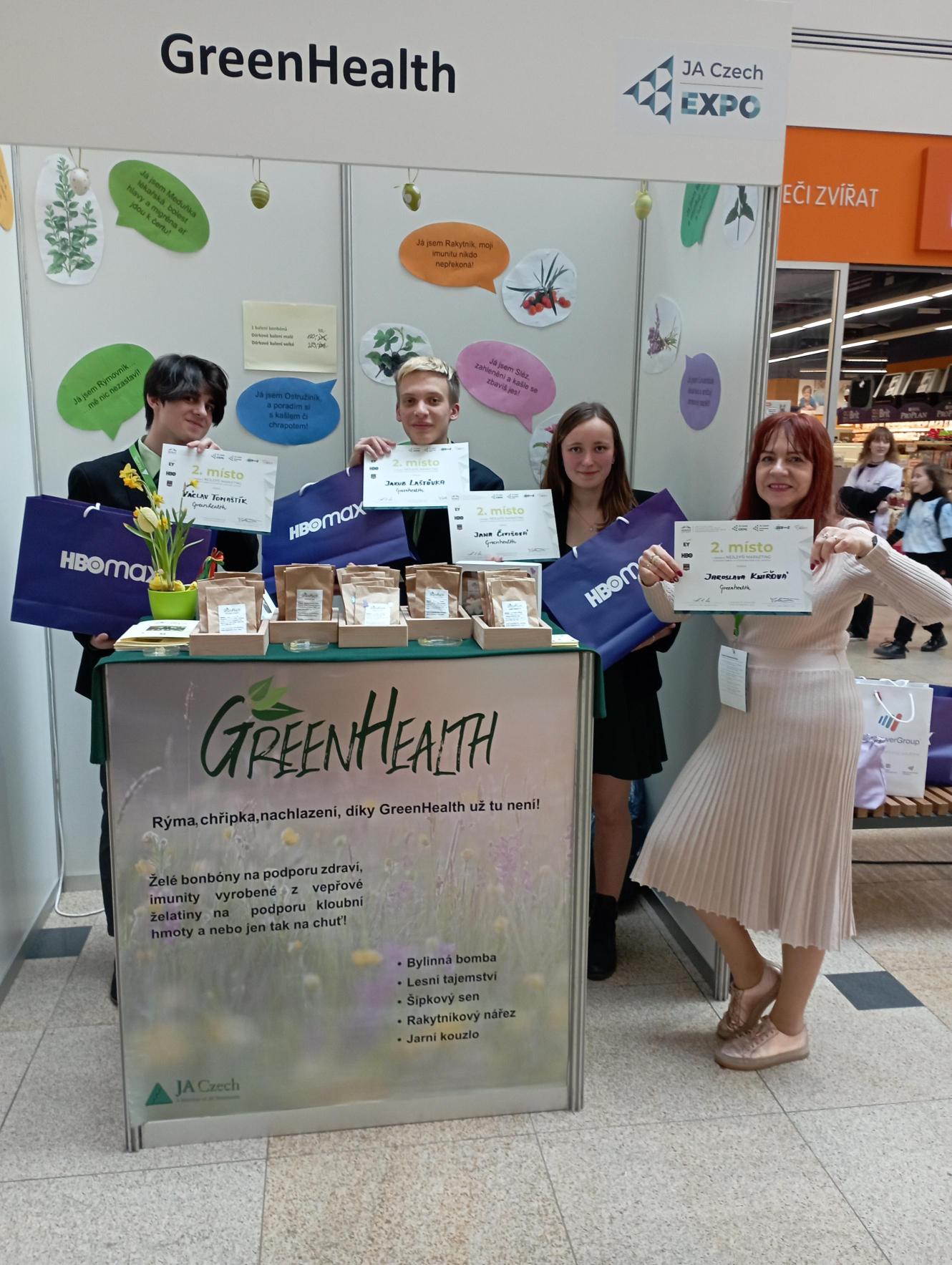 Českotřebovská studentská firma GreenHealth