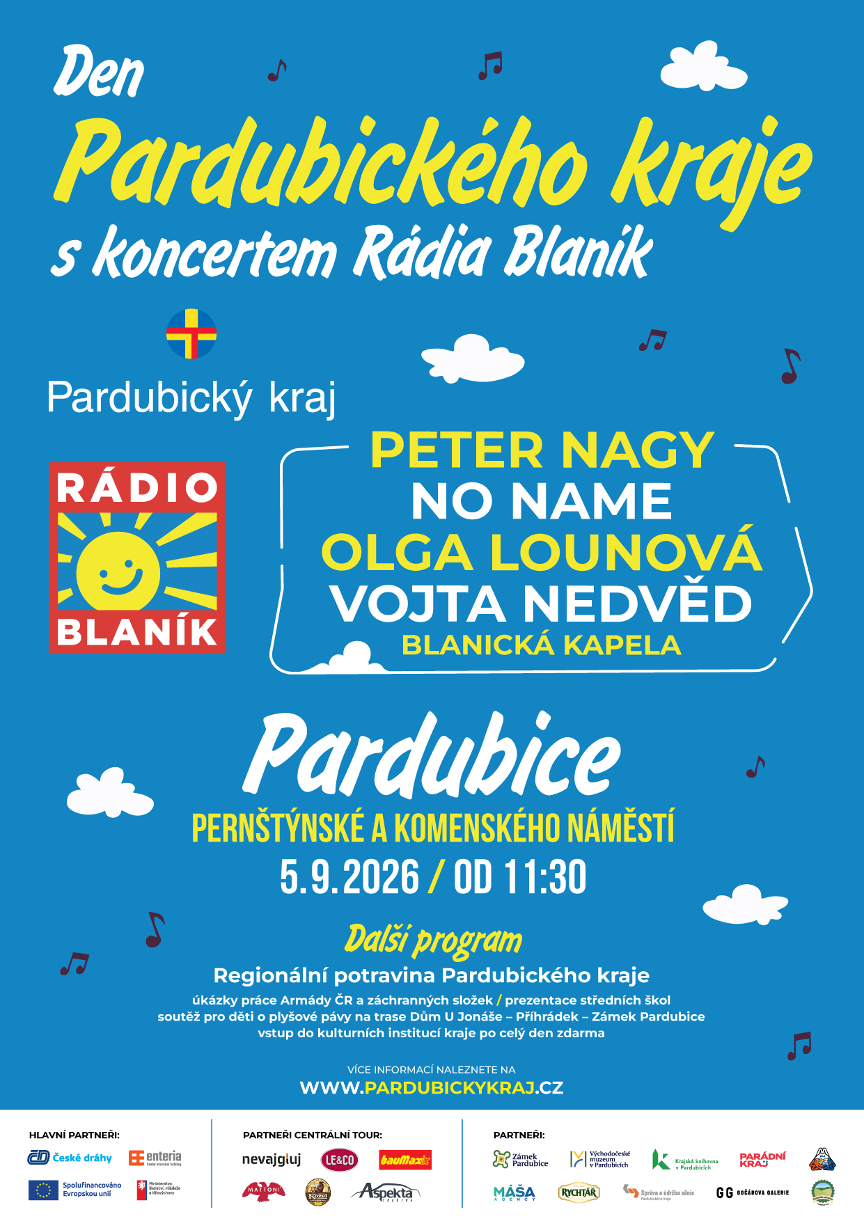 den pardubického kraje 2026