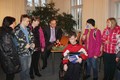 Děti ze Svítání přinesly svému patronovi básničku