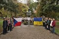 Odhalení pamětní desky T.G.Masaryka