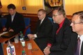 Na tiskové konferenci se hovořilo zejména o rozvoji regionální vlakové dopravy a společných projektech v oblasti veřejné dopravy. Foto: archiv