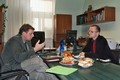 Ředitel krajského ředitelství Lesy ČR Roman Vohradský a hejtman Martin Netolický
