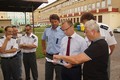 Debata s ředitelem krajské policie Švejdarem a dopravními policisty. Foto: Luboš Kozel