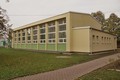 Pohled k tělocvičně