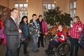 Děti ze Svítání přinesly svému patronovi básničku