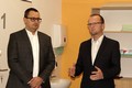 Generální ředitel NPK Tomáš Gottwald a hejtman Martin Netolický