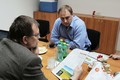 Záměry mlékárny Miltra v Městečku Trnávka představil ředitel Lumír Grussmann. Foto: Luboš Kozel
