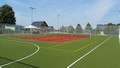 Zrekonstruované hřiště v obci Vysočina