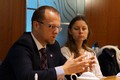 Hejtman Martin Netolický při pracovní snídani
