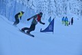 Linda Látalová na trati snowboardcrossu