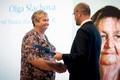Medaile hejtmana pro Olgu Slachovou