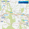 Mapa s D35 a tunelem