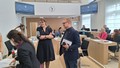 Koordinátorka v Pardubickém kraji Magdaléna Mrázková s Pavlem Šotolou