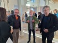 Kurátor Dan Merta a Petr Stolín