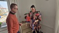 Prostory poradny ukázala Pavlu Šotolovi ředitelka Charity Svitavy Vendula Kouřilová