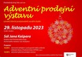 Adventní prodejní výstava se ve středu vrátí do reálky