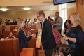 První místo - Anna Rezková přebírá cenu od krajského radního Pavla Šotoly