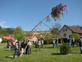 Velikonoční strom a Věneček ve Střemošic