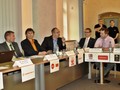 Část donátorů, zleva Petr Severa, Pavel Janoš, Petr Zadák, Pavel Šotola, Jindřich Taubera