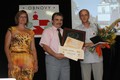 Oranžová stuha pro obec Vysočina