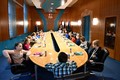 Žáci základní školy z Rybitví přijeli se svými pedagogy na návštěvu Krajského úřadu Pardubického kraje.