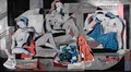Emil FIlla, Tři ženské akty se psem, 1929, sbírka VČG