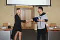 Gratulace Anežce Doležalové z chrastecké základní školy