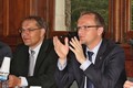 Hejtman Netolický s krajským zastupitelem Valtrem na jednání výboru pro spolupráci