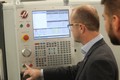 Rekonstruovaná budova a přístavba pro odborné učebny a dílny v Průmyslové střední škole Letohrad.