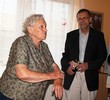 Hejtmana přivítali obyvatelé SeniorCentra. Foto: Luboš Kozel