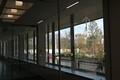 Z foyer je krásný pohled na Zámek Pardubice