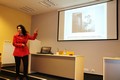 Prezentace knihy a přednášky o Ležákách se ujala Jarmila Doležalová mladší