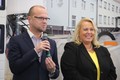 Hejtman Martin Netolický a ministryně Klára Dostálová