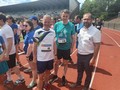 L. Valtr s účastníky běhu