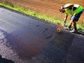 Pokládka geomříže