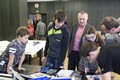 Na přehlídku firem a soutěž T-PROFI se přijel podívat také radní pro školství Bohumil Bernášek