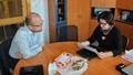 Jednání hejtmana Martina Netolického v českotřebovském domově pro seniory