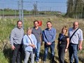 Ladislav Valtr (vlevo) se starostkami a starosty