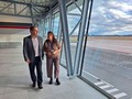 Ladislav Valtr s ředitelkou Janou Luticovou