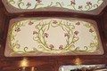 Detail výmalby jídelního vozu