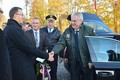 Přivítání prezidenta u srubu K-S 14