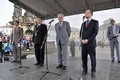 Na pódiu před občany Moravské Třebové