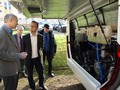 Hejmtan v diskuzi s generálním ředitelem IVECO, které se školou dlouhodobě spolupracuje. Foto: Pk