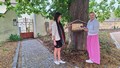 Poutnická informační skříňka s razítkem
