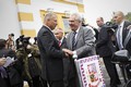 V Moravské Třebové se prezident setkal také s ministrem obrany Vlastimilem Pickem