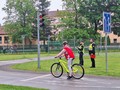 Ze soutěže mladých cyklistů na dopravním hřišti na Dukle v roce 2025