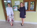 Starostka Horní Újezd-Marie Horváthová Janoušková s Michaelaou Matouškovou