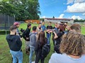 Setkání štábu s novináři