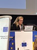 Tetiana Jegorová Luščenko, předsedkyně rady Charkovské oblasti, přijela do Bruselu osobně