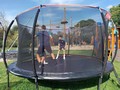 trampolína pro zahřátí
